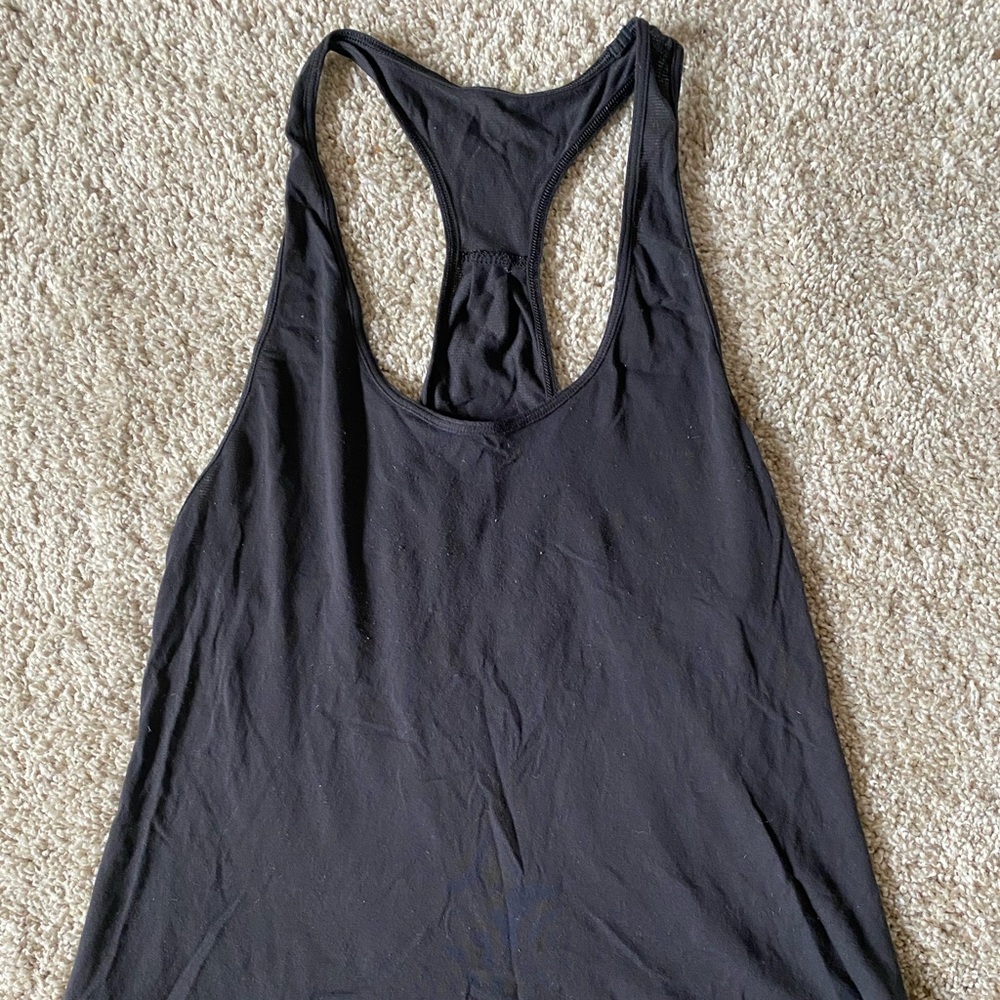 Lulu lemon black tank top